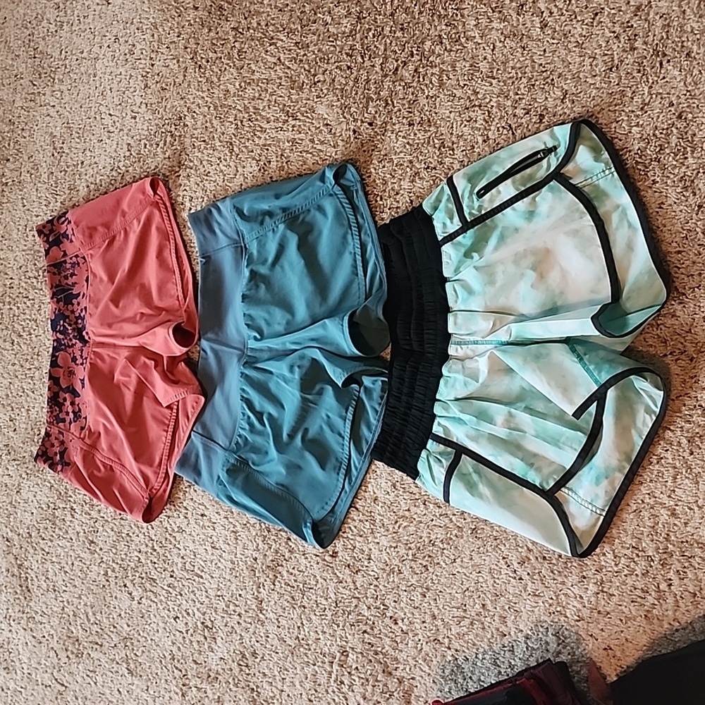 Lululemon Run Times and Tracker shorts